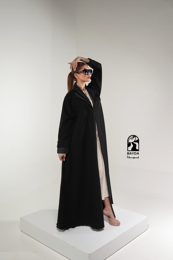 عباية "عملية ميني مات" - قماش ناعم وطرحة برج الإمارات